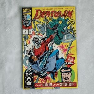 Deathlok #2 Marvel Comic Book (Aug 1991) "Souls of Cyber-Folk" X-Men